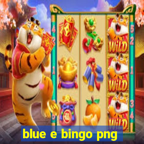 blue e bingo png